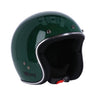 Casco Jet Vintage Racing Green Roeg - cafetwin