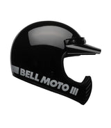 Helm Moto - 3 Classic Schwarz Glänzend - Bell Helme - cafetwin