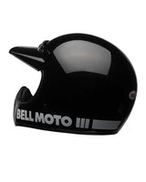 Helm Moto - 3 Classic Schwarz Glänzend - Bell Helme - cafetwin