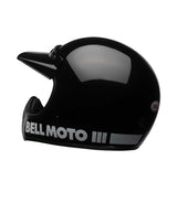 Helm Moto - 3 Classic Schwarz Glänzend - Bell Helme - cafetwin