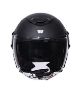 Royal Enfield DownTown Open Face Motorcycle Helmet - cafetwin