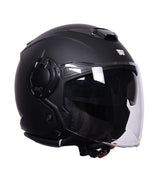 Royal Enfield DownTown Open Face Motorcycle Helmet - cafetwin