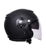 Royal Enfield DownTown Open Face Motorcycle Helmet - cafetwin