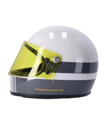 Full-Face Helmet Vintage Roeg Chase Fog Line - cafetwin