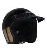 Casco Vintage Omologato Roeg Carbonstone Gold - cafetwin