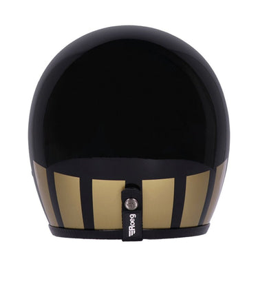 Casco Vintage Omologato Roeg Carbonstone Gold - cafetwin