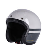 Capacete Vintage Homologado Roeg Jettson 2.0 Fog Line - cafetwin