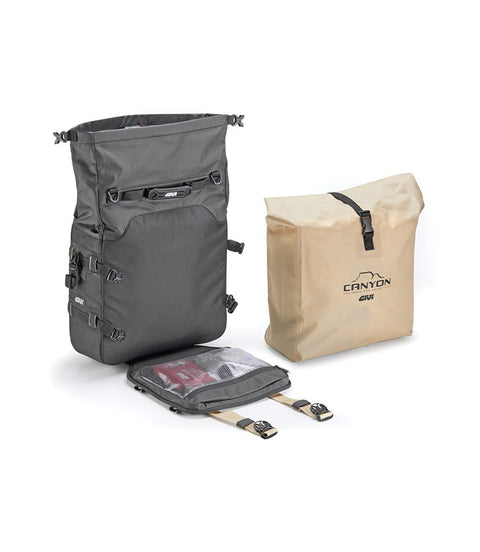 Coppia di Borse Laterali - GRT720 Canyon - GIVI - cafetwin