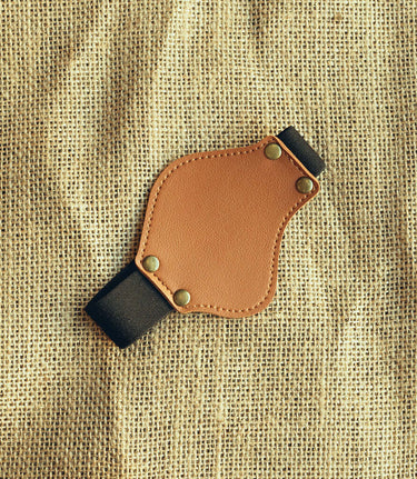 Brown Motorcycle Shoe Cover - cafetwin