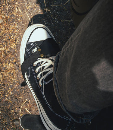 Motorcycle Shoe Cover Black - cafetwin