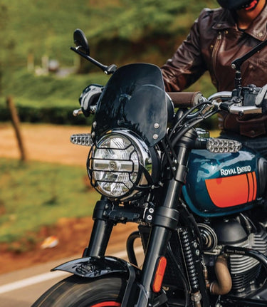 Cupolino Alto Nero per Bear 650 - Royal Enfield - cafetwin