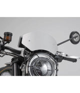Silver flyscreen for Triumph Scrambler 1200 XC/XE from 18 - Sw - Motech - cafetwin