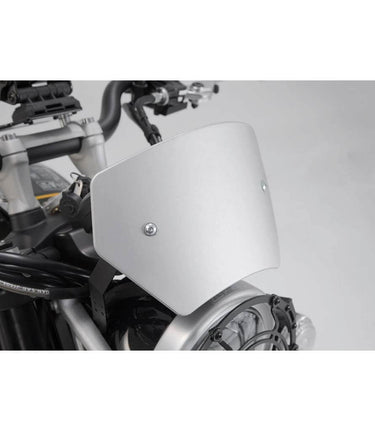 Windscreen Silver for Triumph Scrambler 1200 XC/XE from 18 - Sw - Motech - cafetwin