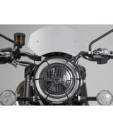 Silver flyscreen for Triumph Scrambler 1200 XC/XE from 18 - Sw - Motech - cafetwin