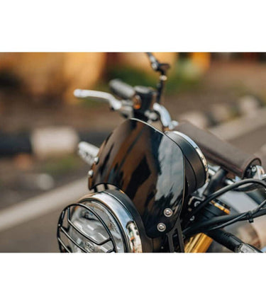 Windscreen Black Lower for Bear 650 - Royal Enfield - cafetwin