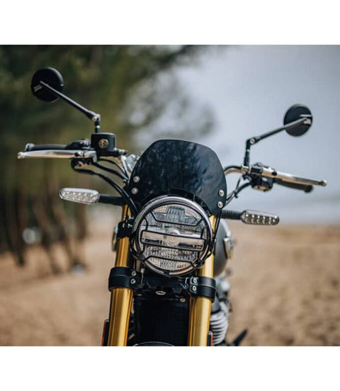 Cupolino Basso Nero per Bear 650 - Royal Enfield - cafetwin