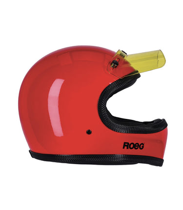 Visiera Moto Vintage Roeg Sonny Peak Yellow