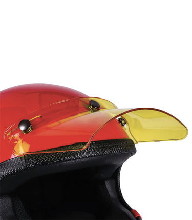 Visiera Moto Vintage Roeg Sonny Peak Yellow