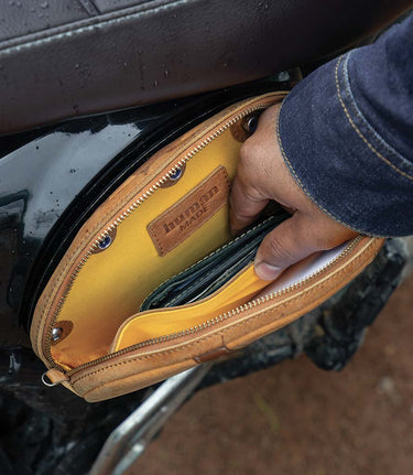 Borsa Laterale Egg Scrambler 400 X - Vintage Tan