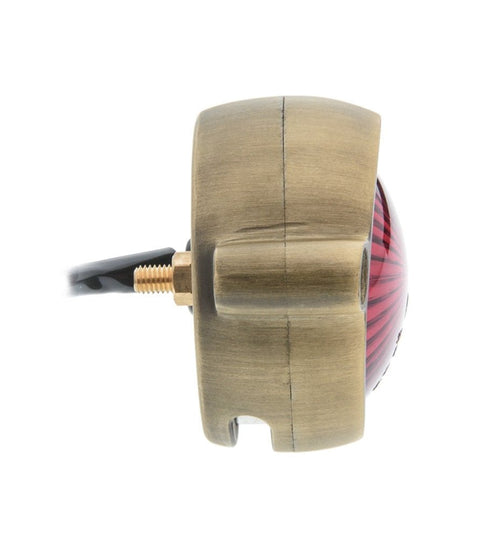 Fanale Posteriore Eldorado LED Oro Satinato - Omologato - cafetwin