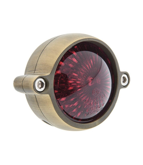 Fanale Posteriore Eldorado LED Oro Satinato - Omologato - cafetwin