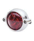 Fanale Posteriore Eldorado LED Silver Lucido - Omologato - cafetwin