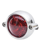 Eldorado LED Rear Light Gloss Silver - Homologated - cafetwin