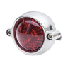 Tail Light Eldorado LED Silver Polished - Homologated - cafetwin
