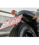 Tail Light Eldorado LED Silver Polished - Homologated - cafetwin