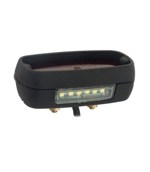 Fanale Posteriore LED Motone GORT - Nero Opaco - cafetwin