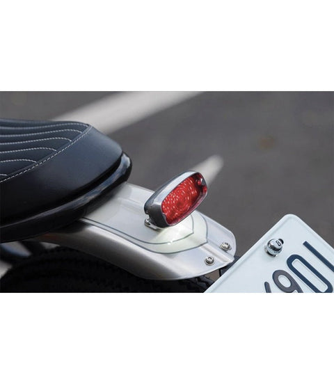 Fanale Posteriore LED Motone GORT - Silver - cafetwin