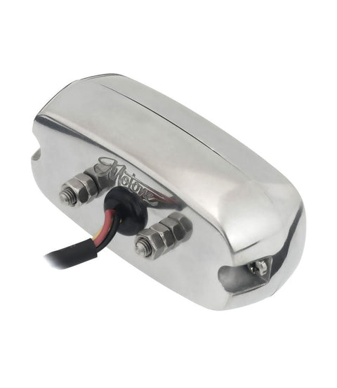 Fanale Posteriore LED Motone GORT - Silver - cafetwin