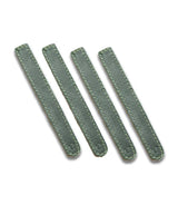 Colliers serre-câbles en cuir vert - cafetwin