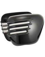 'Ribbed' Side Panels for Triumph T120 - cafetwin