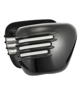 'Ribbed' Side Panels for Triumph T120 - cafetwin