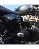 'Ribbed' Side Panels for Triumph T120 - cafetwin
