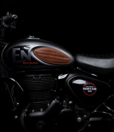 Tank Side Protectors for HNTR 350 - Cognac - cafetwin