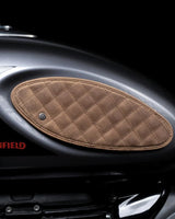 Tank Protector Side Pads for HNTR 350 - Diamonds - Brown - cafetwin