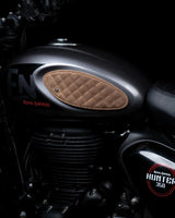 Tank Protector Side Pads for HNTR 350 - Diamonds - Brown - cafetwin