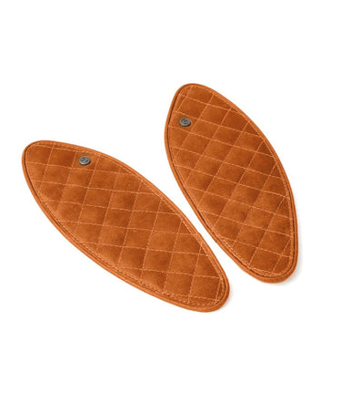 Tank Protector Side Pads for HNTR 350 - Diamonds - Vintage Tan - cafetwin