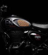 Tank Side Protectors for HNTR 350 - Ramble Diamond - Brown - cafetwin