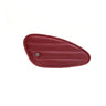 Tank Side Protectors for HNTR 350 - Ramble Diamond - Red - cafetwin