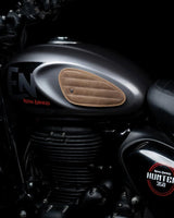 Tank Knee Pads for HNTR 350 - Ramble Stripes - Brown - cafetwin