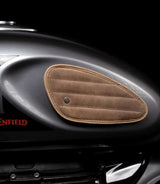 Tank Side Protectors for HNTR 350 - Ramble Stripes - Brown - cafetwin