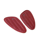 Tank Side Protectors for HNTR 350 - Ramble Stripes - Red - cafetwin