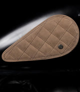 Tank Side Protectors - Tear Drop Diamond - Brown - cafetwin