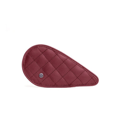 Tank Side Protectors - Tear Drop Diamond - Red - cafetwin