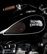 Tank Side Protectors - Tear Drop Stripes - Caffeine - cafetwin