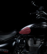 Tank Side Protectors - Tear Drop Stripes - Rossi - cafetwin