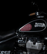 Tank Side Protectors - Tear Drop Stripes - Rossi - cafetwin